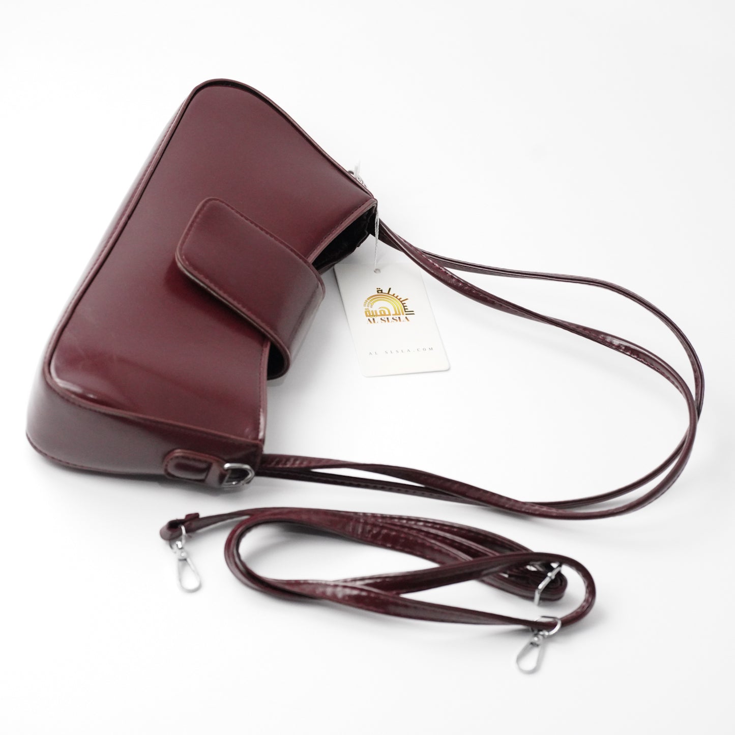 حقيبة الجلد الطري الكرزمع سير