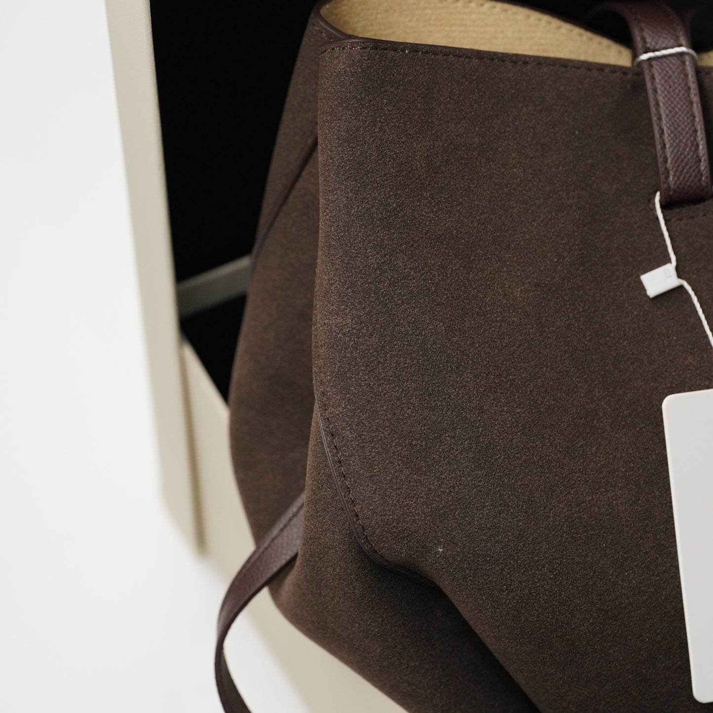 حقيبة مختومة POL قهوى كبير