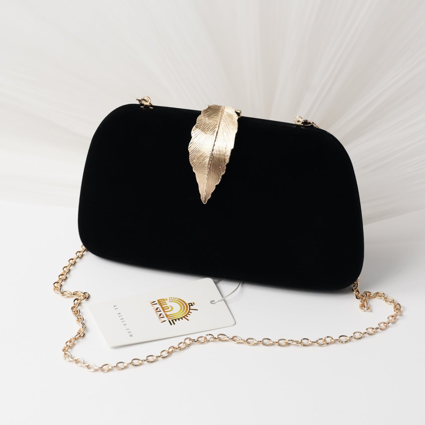 حقيبة سهرة فكتورية اسود